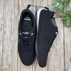 Men’s Fubu Kole II Black Athletic Leisure Sneakers Shoes Size 11